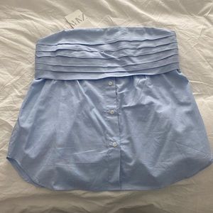Zara strapless top